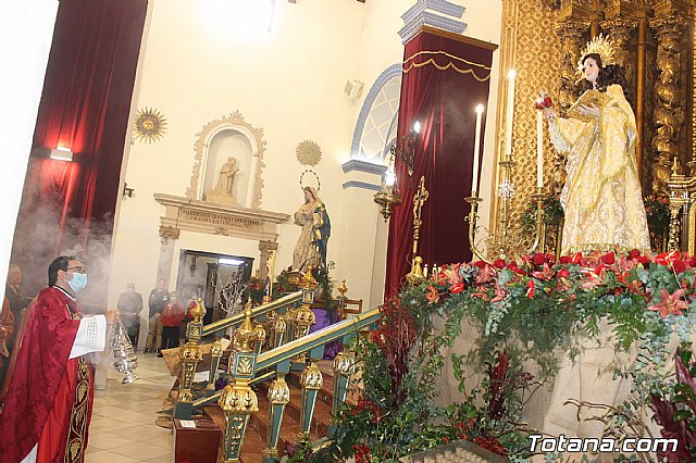 Solemne eucarista con motivo de la festividad de la Patrona de Totana, Santa Eulalia de Mrida 2020 - 169