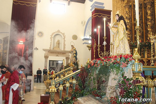 Solemne eucarista con motivo de la festividad de la Patrona de Totana, Santa Eulalia de Mrida 2020 - 171