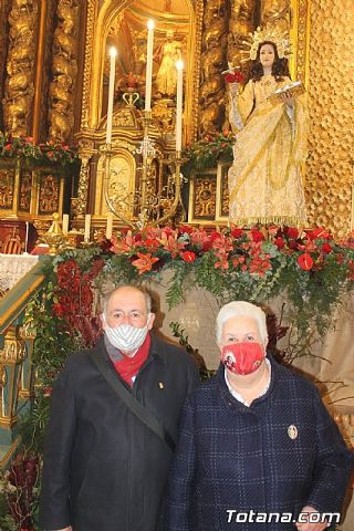 Solemne eucarista con motivo de la festividad de la Patrona de Totana, Santa Eulalia de Mrida 2020 - 173