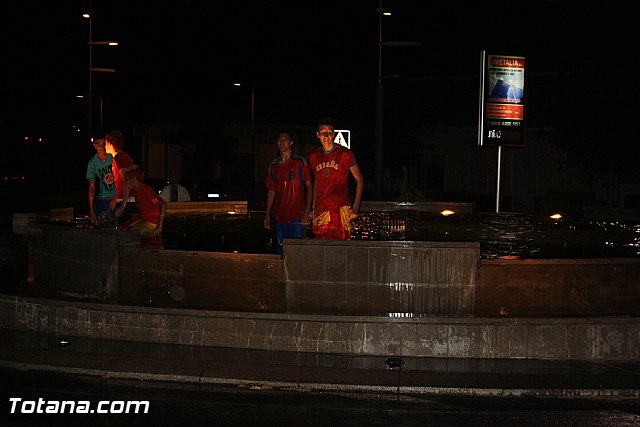 Totana  celebr el triunfo de la seleccin espaola en la Eurocopa 2012 - 2