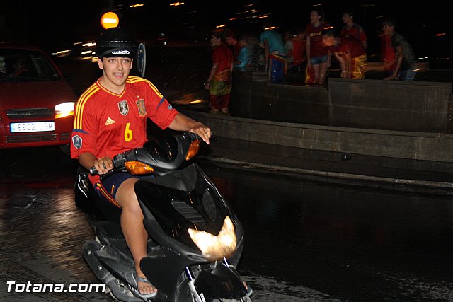 Totana  celebr el triunfo de la seleccin espaola en la Eurocopa 2012 - 12