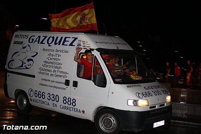 Totana  celebr el triunfo de la seleccin espaola en la Eurocopa 2012 - 15