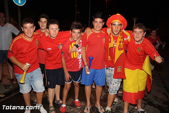 Totana  celebr el triunfo de la seleccin espaola en la Eurocopa 2012 - 34