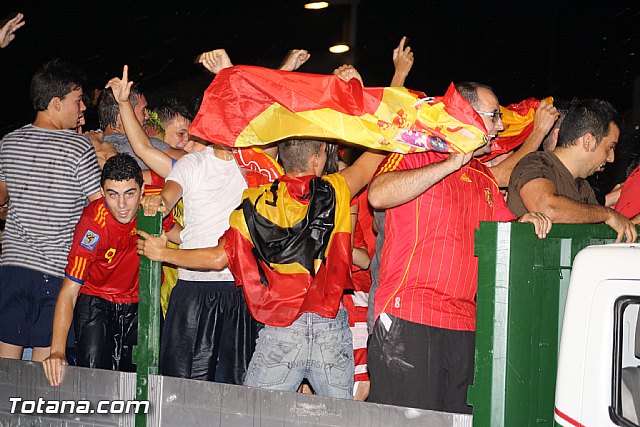 Totana  celebr el triunfo de la seleccin espaola en la Eurocopa 2012 - 49