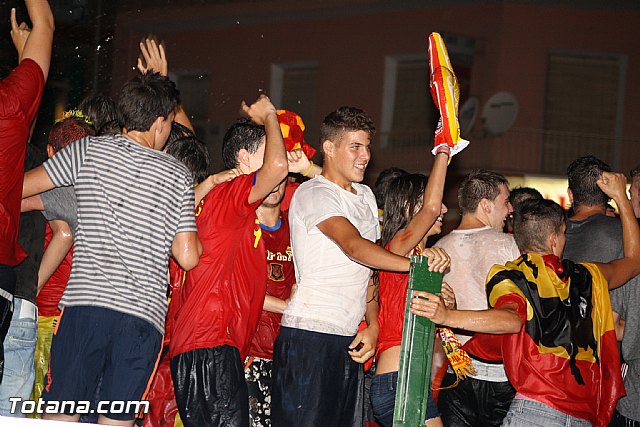 Totana  celebr el triunfo de la seleccin espaola en la Eurocopa 2012 - 50