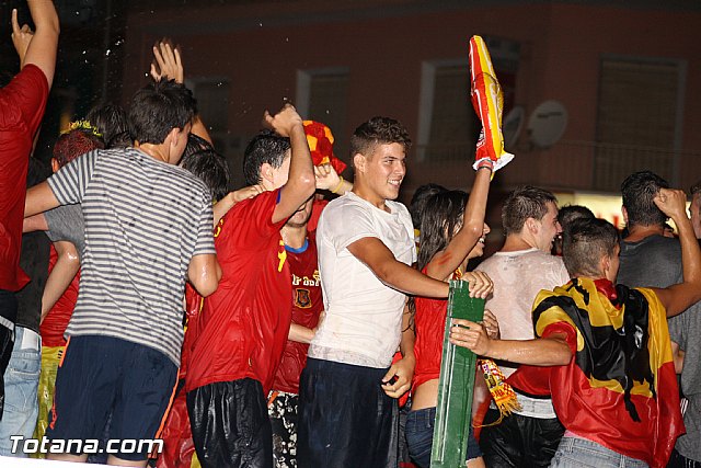 Totana  celebr el triunfo de la seleccin espaola en la Eurocopa 2012 - 50