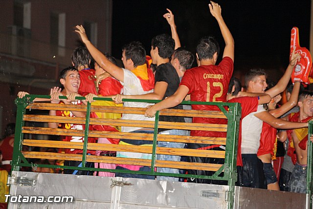 Totana  celebr el triunfo de la seleccin espaola en la Eurocopa 2012 - 51