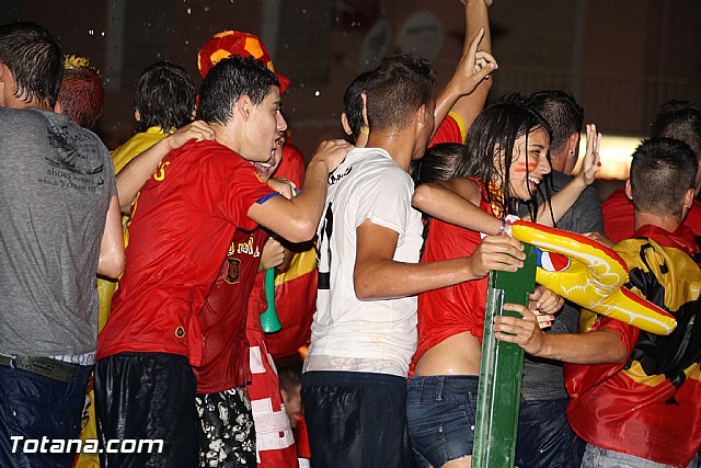 Totana  celebr el triunfo de la seleccin espaola en la Eurocopa 2012 - 55