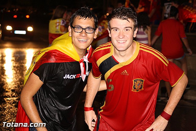 Totana  celebr el triunfo de la seleccin espaola en la Eurocopa 2012 - 59