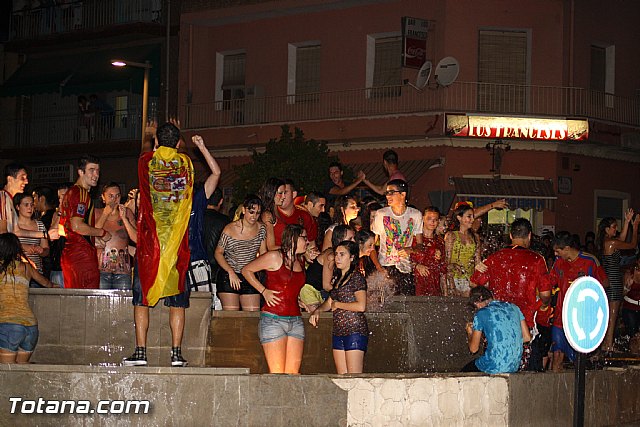 Totana  celebr el triunfo de la seleccin espaola en la Eurocopa 2012 - 63