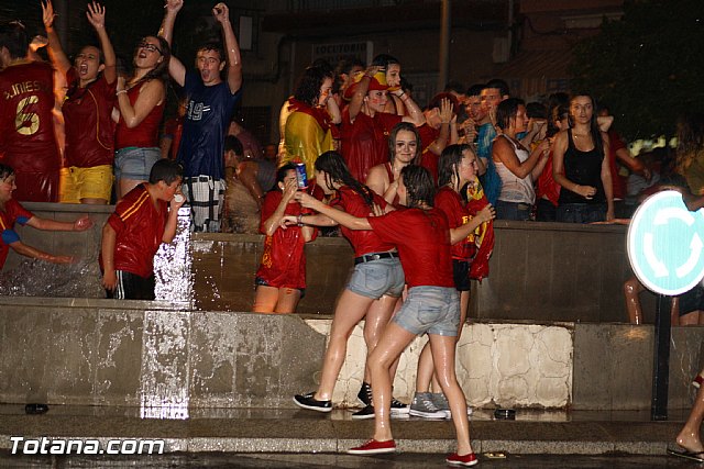 Totana  celebr el triunfo de la seleccin espaola en la Eurocopa 2012 - 65