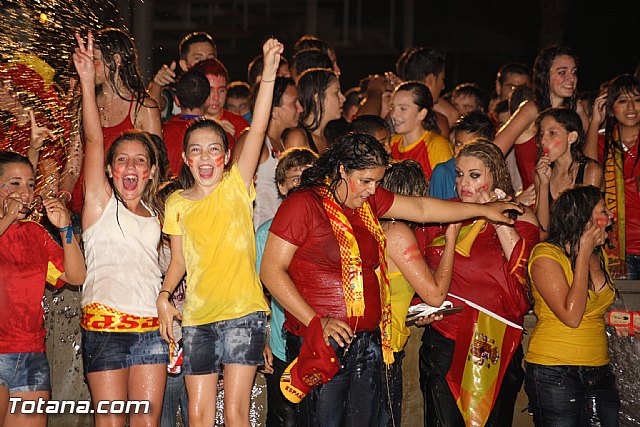 Totana  celebr el triunfo de la seleccin espaola en la Eurocopa 2012 - 70