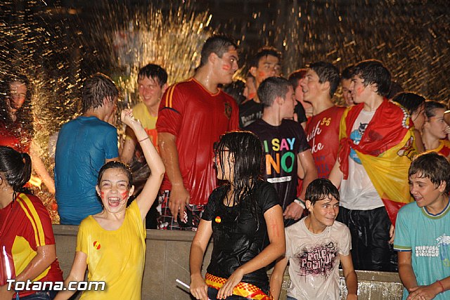 Totana  celebr el triunfo de la seleccin espaola en la Eurocopa 2012 - 77
