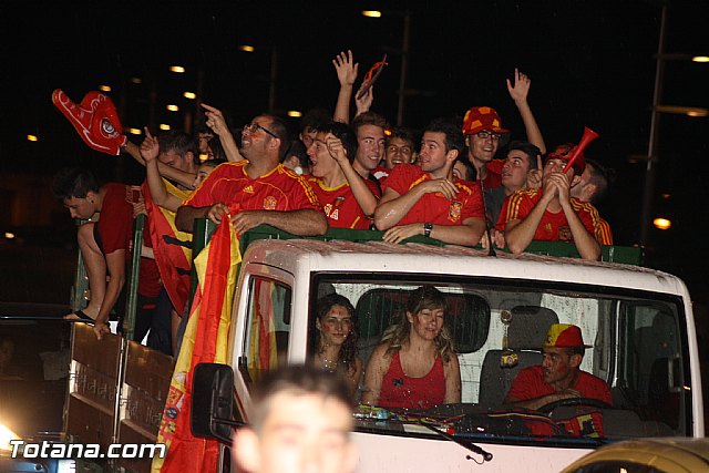 Totana  celebr el triunfo de la seleccin espaola en la Eurocopa 2012 - 80