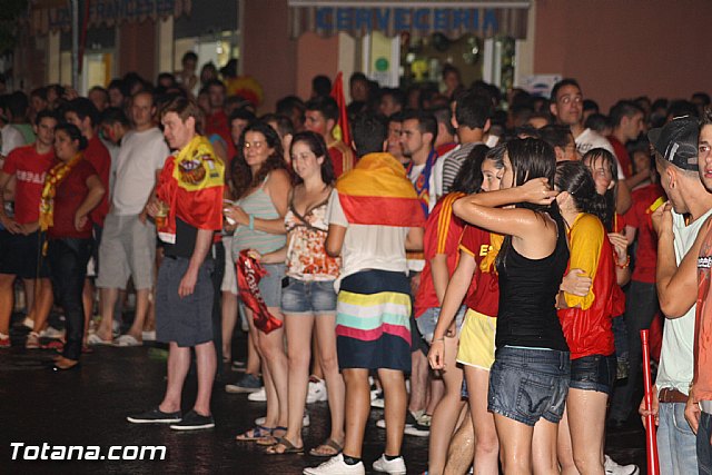 Totana  celebr el triunfo de la seleccin espaola en la Eurocopa 2012 - 81