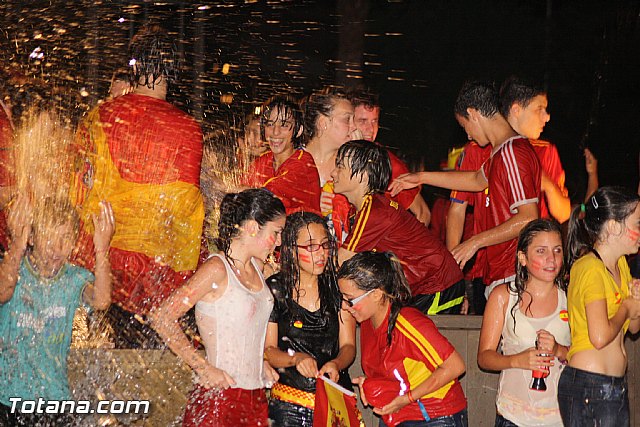 Totana  celebr el triunfo de la seleccin espaola en la Eurocopa 2012 - 83