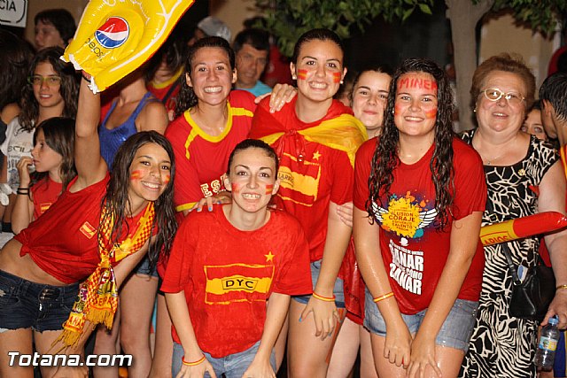 Totana  celebr el triunfo de la seleccin espaola en la Eurocopa 2012 - 85