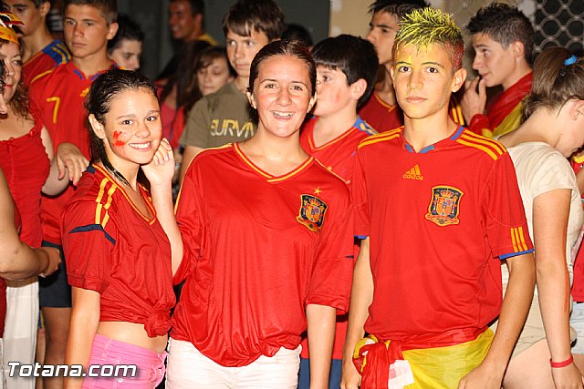 Totana  celebr el triunfo de la seleccin espaola en la Eurocopa 2012 - 86