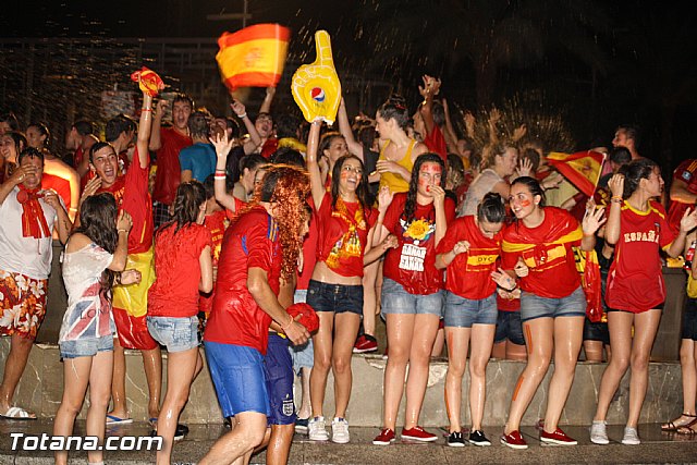 Totana  celebr el triunfo de la seleccin espaola en la Eurocopa 2012 - 94