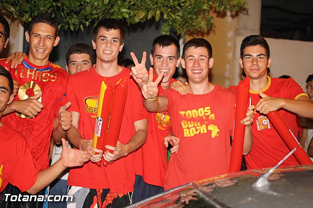 Totana  celebr el triunfo de la seleccin espaola en la Eurocopa 2012 - 96