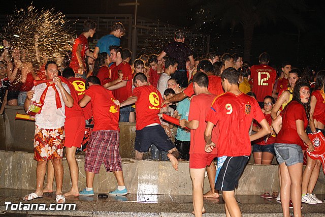 Totana  celebr el triunfo de la seleccin espaola en la Eurocopa 2012 - 98