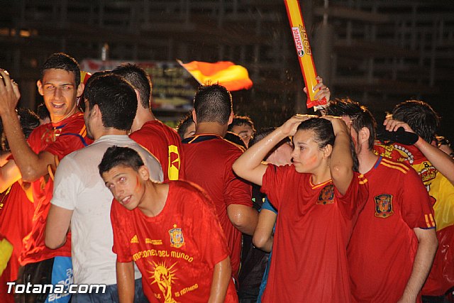 Totana  celebr el triunfo de la seleccin espaola en la Eurocopa 2012 - 100