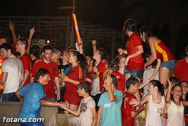 Totana  celebr el triunfo de la seleccin espaola en la Eurocopa 2012 - 102