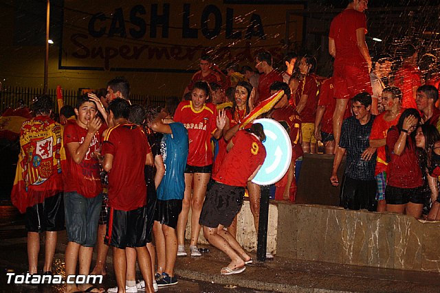Totana  celebr el triunfo de la seleccin espaola en la Eurocopa 2012 - 111