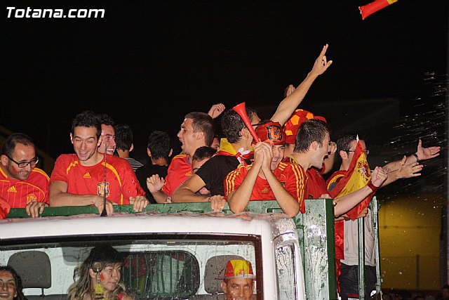 Totana  celebr el triunfo de la seleccin espaola en la Eurocopa 2012 - 113