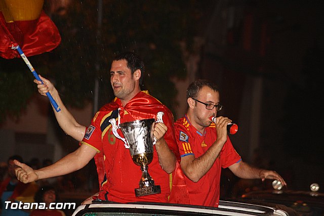 Totana  celebr el triunfo de la seleccin espaola en la Eurocopa 2012 - 115