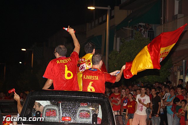 Totana  celebr el triunfo de la seleccin espaola en la Eurocopa 2012 - 116