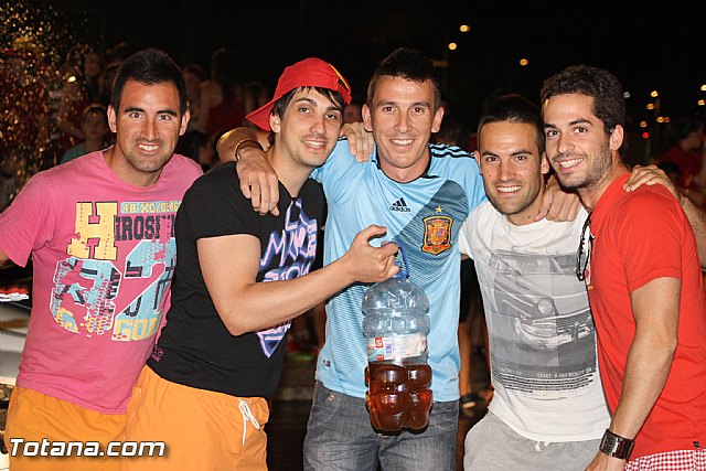Totana  celebr el triunfo de la seleccin espaola en la Eurocopa 2012 - 124