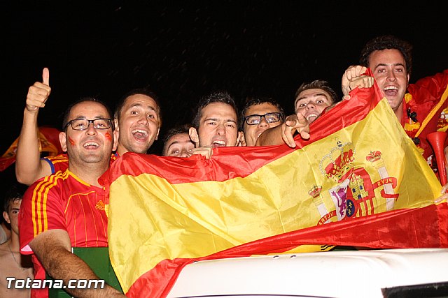 Totana  celebr el triunfo de la seleccin espaola en la Eurocopa 2012 - 125