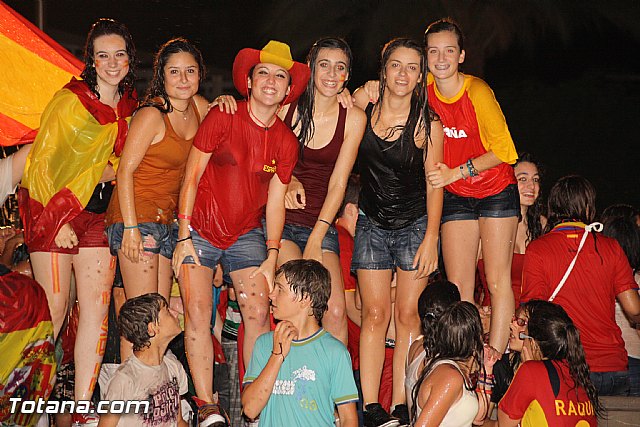 Totana  celebr el triunfo de la seleccin espaola en la Eurocopa 2012 - 130