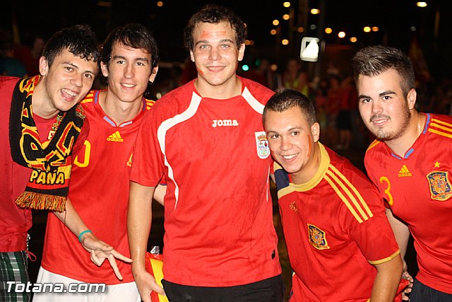 Totana  celebr el triunfo de la seleccin espaola en la Eurocopa 2012 - 134