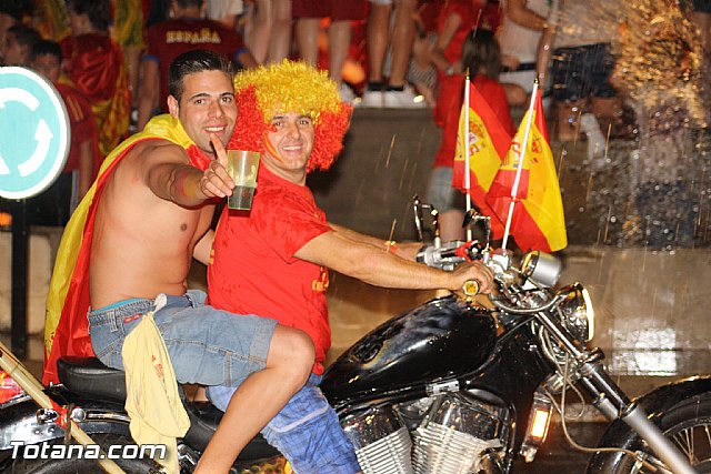 Totana  celebr el triunfo de la seleccin espaola en la Eurocopa 2012 - 137