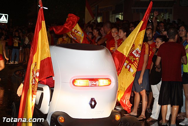 Totana  celebr el triunfo de la seleccin espaola en la Eurocopa 2012 - 139