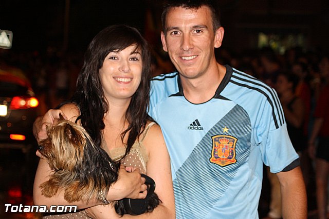 Totana  celebr el triunfo de la seleccin espaola en la Eurocopa 2012 - 140