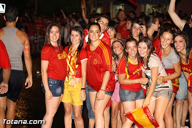 Totana  celebr el triunfo de la seleccin espaola en la Eurocopa 2012 - 143