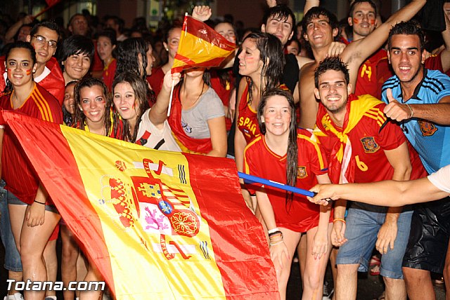 Totana  celebr el triunfo de la seleccin espaola en la Eurocopa 2012 - 144