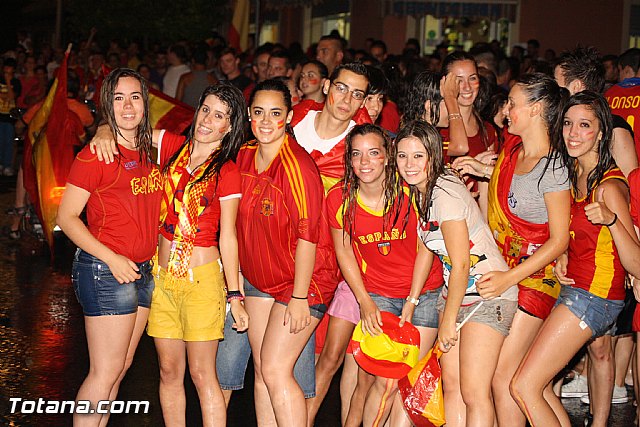 Totana  celebr el triunfo de la seleccin espaola en la Eurocopa 2012 - 145