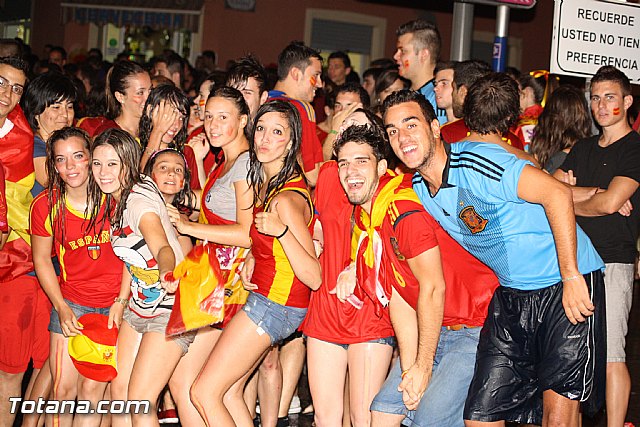 Totana  celebr el triunfo de la seleccin espaola en la Eurocopa 2012 - 146