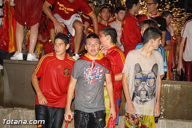 Totana  celebr el triunfo de la seleccin espaola en la Eurocopa 2012 - 147