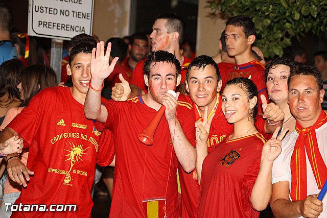 Totana  celebr el triunfo de la seleccin espaola en la Eurocopa 2012 - 152