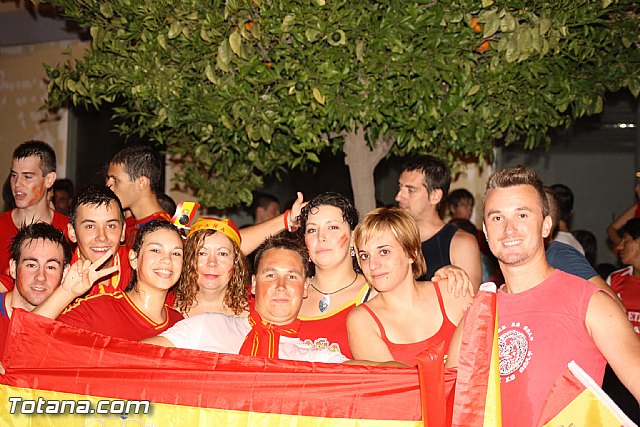 Totana  celebr el triunfo de la seleccin espaola en la Eurocopa 2012 - 155