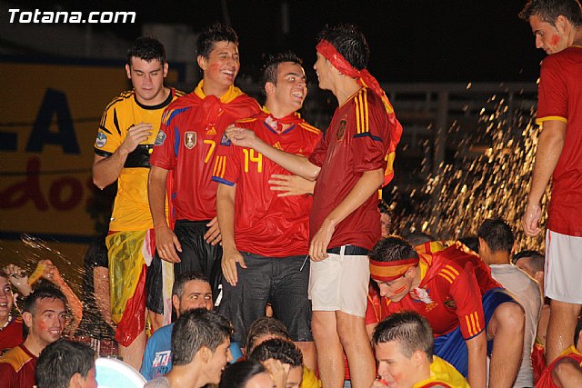Totana  celebr el triunfo de la seleccin espaola en la Eurocopa 2012 - 163