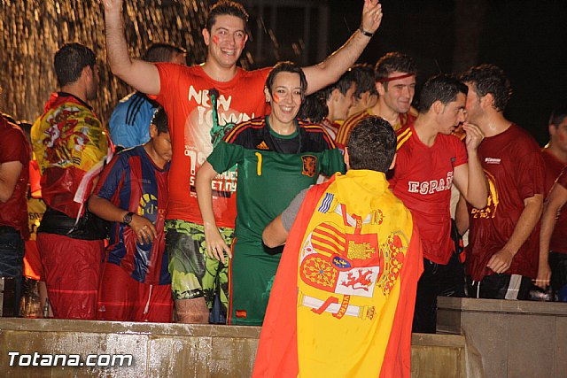 Totana  celebr el triunfo de la seleccin espaola en la Eurocopa 2012 - 168
