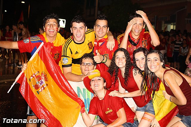Totana  celebr el triunfo de la seleccin espaola en la Eurocopa 2012 - 170