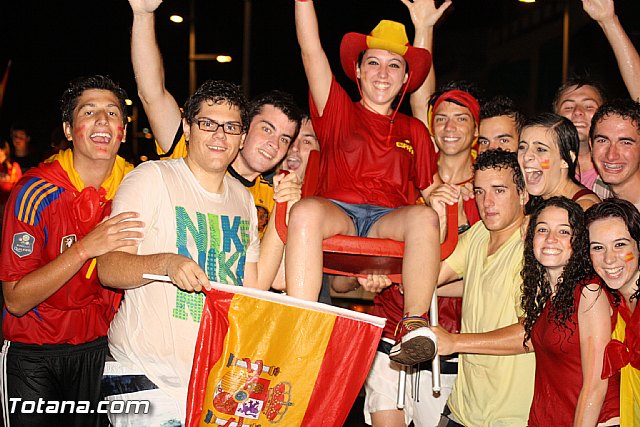 Totana  celebr el triunfo de la seleccin espaola en la Eurocopa 2012 - 172