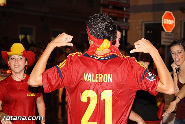 Totana  celebr el triunfo de la seleccin espaola en la Eurocopa 2012 - 177